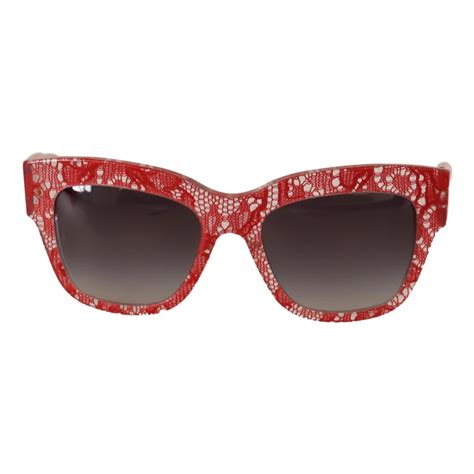 dolce gabbana zonnebril rood|Dolce & Gabbana zonnebrillen voor dames .